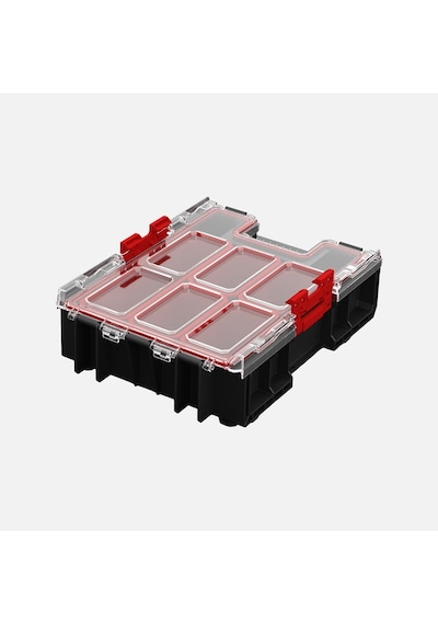 Qbrick System One Organizer M Plus 2.0 4 L Organizer, 5 Kovalı, Siyah