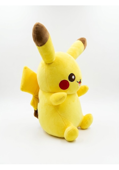 Pokemon Pikachu Peluş Oyuncak Uyku Arkadaşı Peluş Oyuncak Sarı 45 Cm