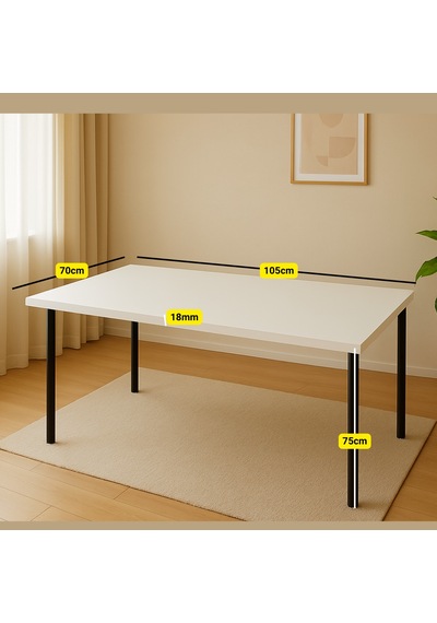 Yemek Çalışma Masası 105 70 Metalayaklı
