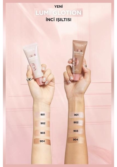 L'Oréal Paris Glotion All-In-One Doğal Işıltı Kapatıcı 904 Deep Glow