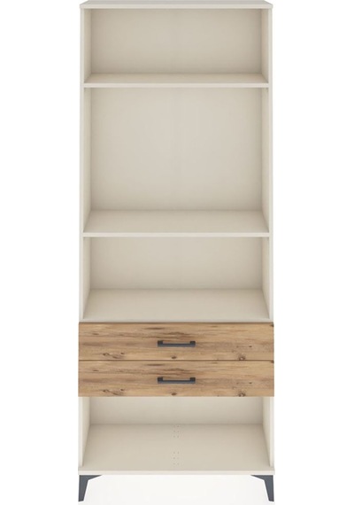 Arges Dolap 3 Raflı 2 Çekmeceli 88x30x221 Aytaşı-çam Aytaşı