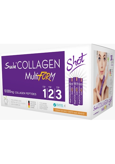 Suda Collagen Multiform 10000 Mg İçime Hazır Sıvı Şeftali Aromalı