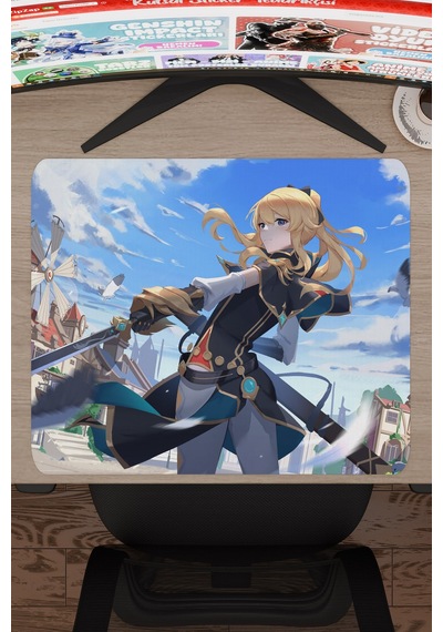 Jean Genshin Impact Anime Gacha V3 - 48x40 Xl Gaming Mouse Pad Fare Altlığı