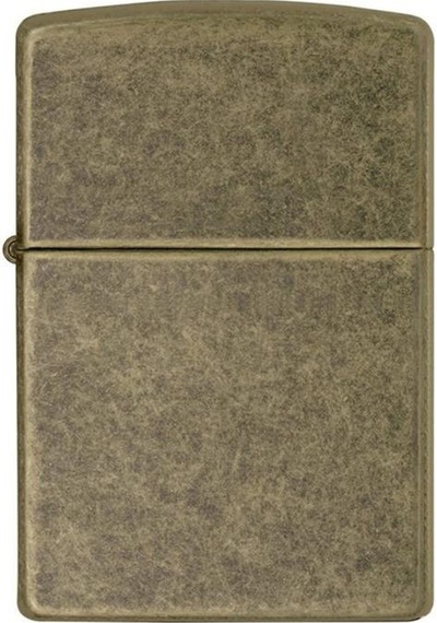 Zippo Çakmak 201FB-000117 Reg Flat Btm Antique Bras