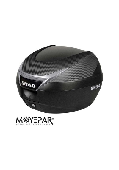 Shad Motosiklet Çanta - Topcase - Sh-34 Motosiklet Çantası Standart