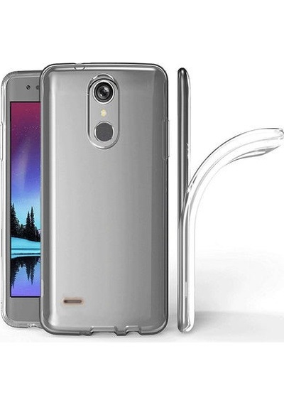 LG Uyumlu K8 2017 Kılıf Şeffaf Onyx Tpu Süper Silikon Kapak Renksiz/şeffaf