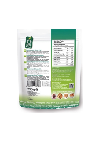 Otamon Akdeniz Meyve Karışımı 4 x 200 G