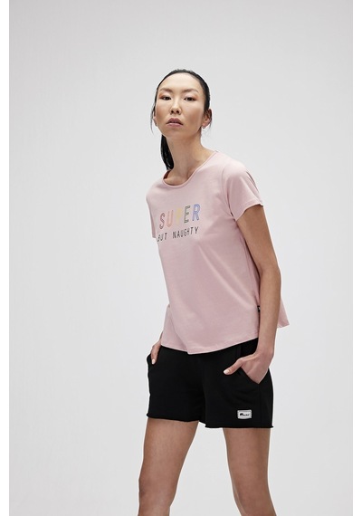 Bad Bear Super Tee Kadın Tişört 21.03.07.009Blush Pudra