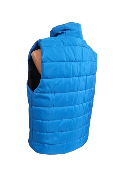 Mnk Baby & Kids Erkek Çocuk Kapüşonsuz Cepli Trend Şişme Yelek M00708 Mavi