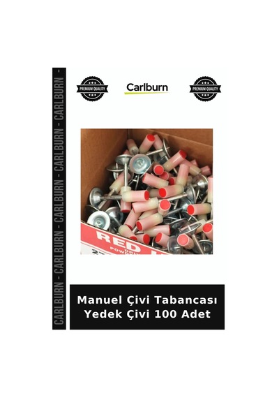 Özel Üretim Tabanca Çivisi Hırdavat Atölye Manuel Çivi Tabancası Yedek Çivi 100 Adet