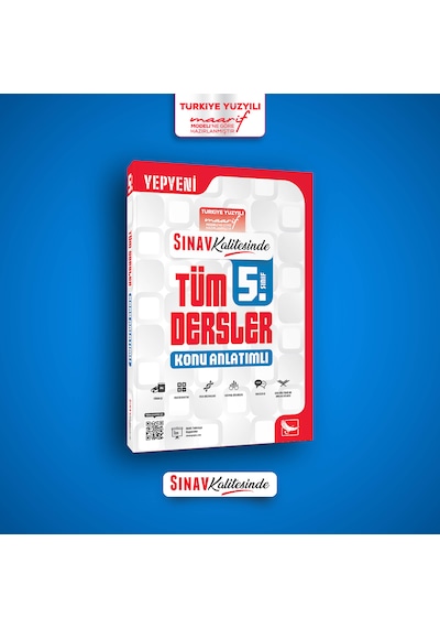 Sınav Yayınları 5. Sınıf Tüm Dersler Konu Anlatımlı