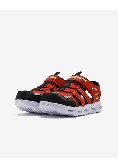 Skechers Thermo-splash - Hydro-flare Büyük Erkek Çocuk Kırmızı Işıklı Sandalet 400613l Rdbk Kırmızı