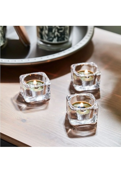 Ikea Jamtskogen 30'li Tealight Mum 3,8 X 3 Cm Çam - Yosun Haki