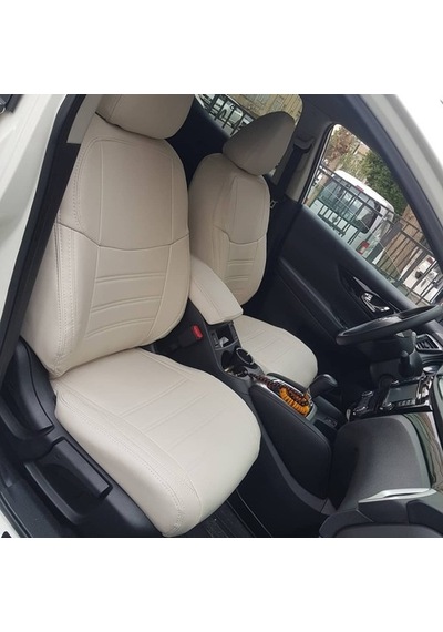 Nissan Qashqai Araca Özel Deri Oto Koltuk Kılıfı (482929070)