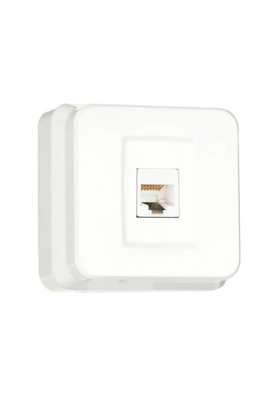 Fantasy Misya Tekli Data Prizi Rj45 Cat5e , Beyaz