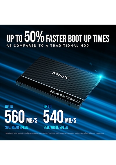 Pny CS900 SSD7CS900-500-RB 500GB 535/500mb/s 2,5" Sata3 Ssd