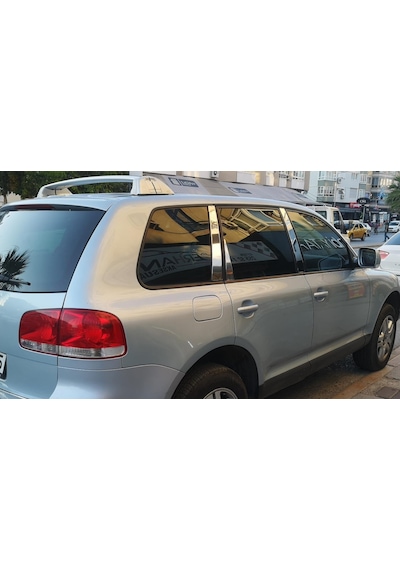 Vw Touareg 2003 - 2010 Orta Direk 6 Parça Paslanmaz Çelik Krom