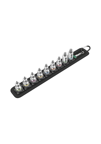 05003972001 Zyklop Torx Hf Uç Kemeri B 3 Tutma Fonksiyonlu, 3/8 İnç Tahrikli, 9 Parça
