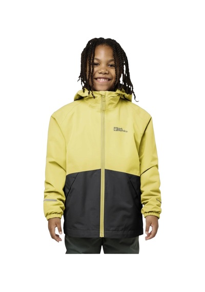 Jack Wolfskın Jack Wolfskin Iceland 3in1 Jacket K Unisex Çocuk Sarı Outdoor Ceketi M0064 Sari