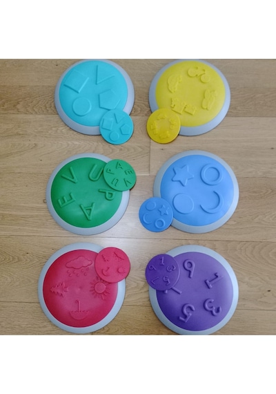 Taktil Diskler 6 Lı Set