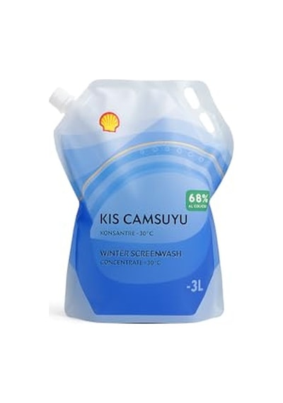 Shell Kışlık Cam Suyu -30 Winter Screenwash Concentrate Cam Suyu 3 Litre