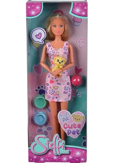 Sl Steffi Bebek Ve Sevi Mli Evci L Hayvan Pembe Elbi Seli