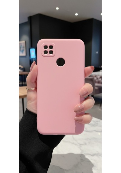 Xiaomi Redmi 9c Uyumlu İçi Kadife Kamera Korumalı Renkli Silikon Kılıf