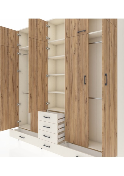 Arges Dolap 6 Raflı 6 Çekmeceli 4 Askılı 220x30x243 Aytaşı-çam/aytaşı Atlas Çam/aytası Arges Dolap 6 Raflı 6 Çekmeceli 4 Askılı 220x30x243 Aytaşı-çam/aytaşı Atlas Çam/aytası