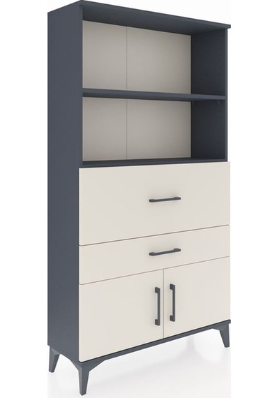 Arges Dolap 2 Raflı 2 Çekmeceli 2 Kapaklı 88x30x163 Antrasit-... Antrasit Arges Dolap 2 Raflı 2 Çekmeceli 2 Kapaklı 88x30x163 Antrasit-... Antrasit