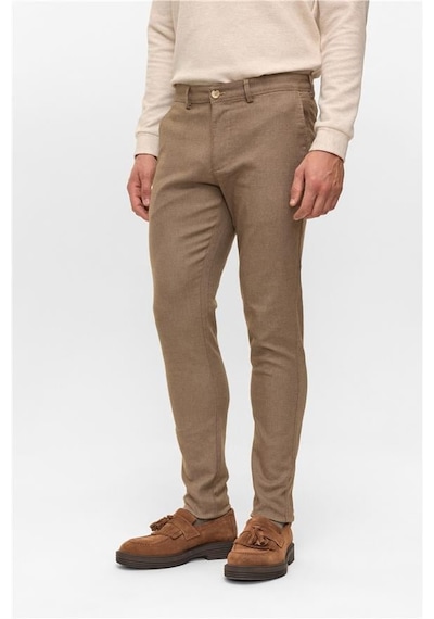 Süvari Bej Slim Casual Pantolon Pn2020500731-bj3 Bej