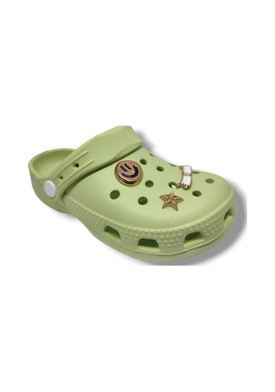 Lorin Lr-300-25 Eva Smile Tokalı Sabo Kız Çocuk Terlik 32-35 Yeşil