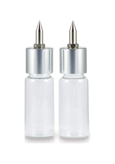 . Flyer Airbrush İçin Cam Şişe Seti, 2 Şişe Paketi, Flb2sr