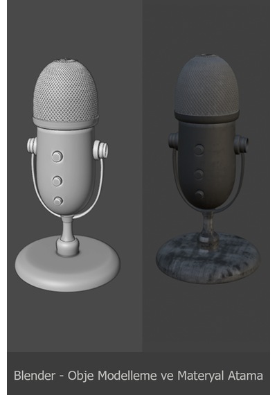 Blender 4.1 Modelleme, Renklendirme, İskeletlendirme Eğitim Seti