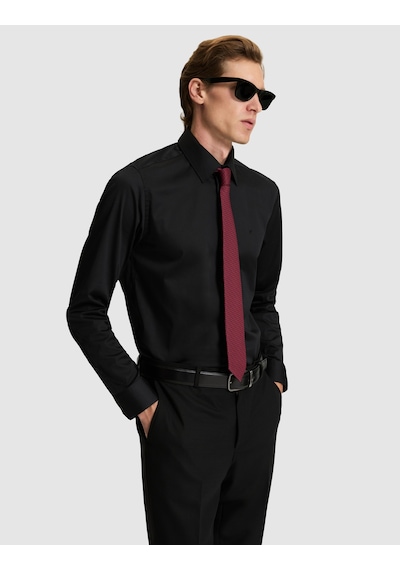 Pierre Cardin Erkek Siyah Gömlek Basic 50328765-vr046