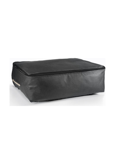 3'lü Set 53x44x20 Cm Home Organizer Çekyat & Baza Altı Düzenleyici Hurç Siyah