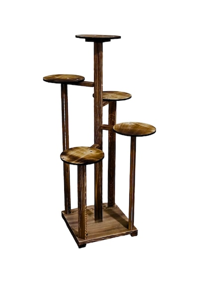 Wooden City Ahşap Saksılık Çiçeklik Çiçek Standı Saksı Standı