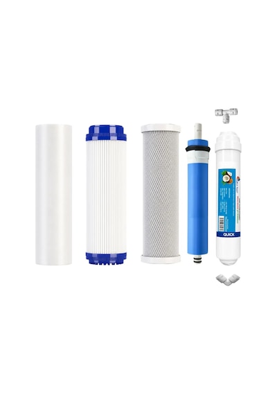 Ters Ozmoz Açık Kasa Su Arıtma Filtresi 5 Aşama Filtre Tam Set 508188033