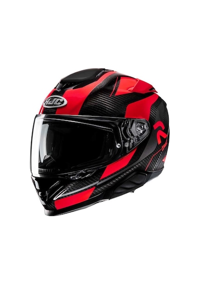 Hjc RphA71 Carbon Hamıl MC1 Kapalı Kask Kırmızı Siyah