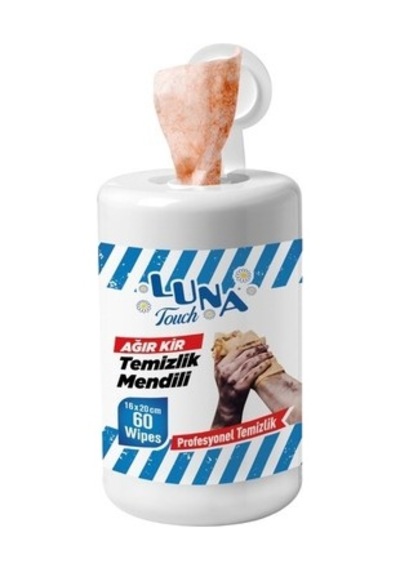 Ağır Yağ Ve Kir Temizleme Mendili, Pratik Kullanım 000 Açık Krem