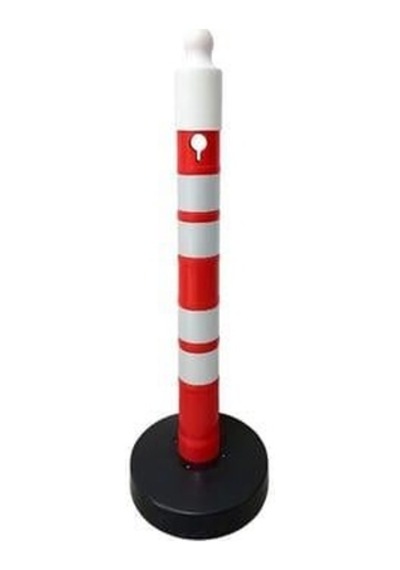 Dubalı Uyarı Dikmesi 12 Kg-110x1200 Mm Reflektifli