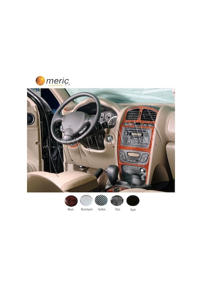 Meriç® Hyundai Santa Fe Ön Torpido Kaplama 9 Parça 2002-2006 (530156514)