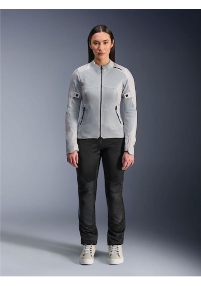 Alpinestars Stella C-1 Air Korumalı Kadın Motosiklet Montu Gri