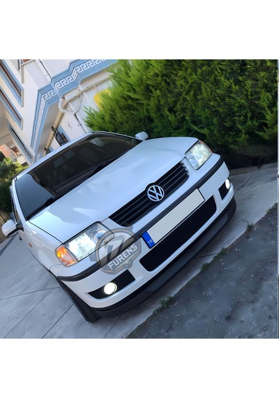 Volkswagen Polo Mk3 1994-2003 6n Uyumlu H Lip Esnek Ön Lip 2 Parça Karlık Ön Ek Tampon Altı Dill