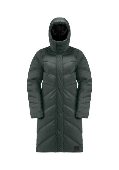 Jack Wolfskin Jack Wolfskın Jack Wolfskın Kadın Outdoor Montu Marienplatz Kapüşonlu 4136 Yeşil