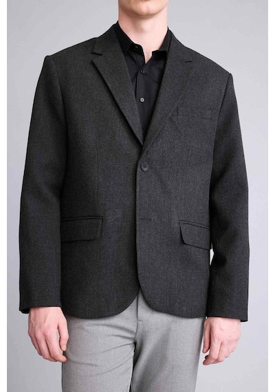 Defacto Regular Fıt Blazer Ceket G7524ax26spar138 Antrasit-ar138
