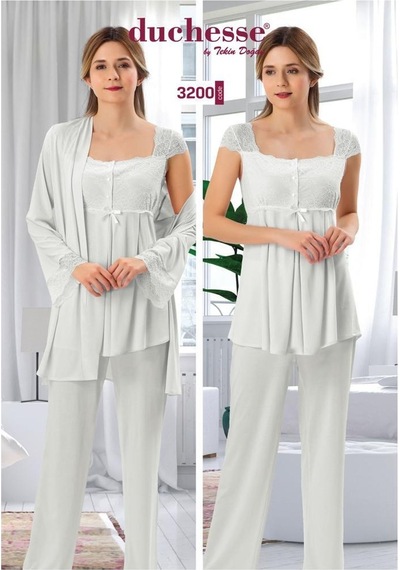 Duchesse 3200 Hamile Lohusa Yeni Sezon Sade Ve Şık 3 Lü Lohusa