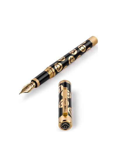 Montegrappa Smiley Heritage Collection Get Happy Dolma Kalem - Altın