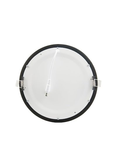 YCL 18 W Led Panel- Gün Işığı 3000K- Yuvarlak-Siyah-S/A-ALP-1218G