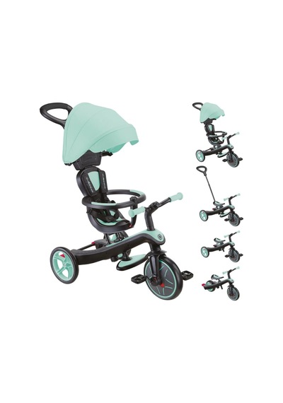 Mey İthalat Globber Explorer 4ın1 Trike Bisiklet Mint Yeşili