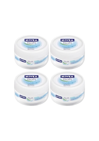 Nivea Soft Krem 100 ML x 4